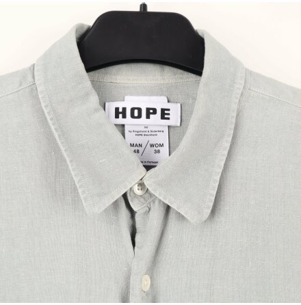 Hope - Gr linneskjorta - stl. Wom 38/Man 48