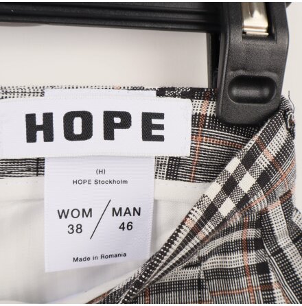 Hope - Rutiga Byxor - stl. Wom 38/Man 46