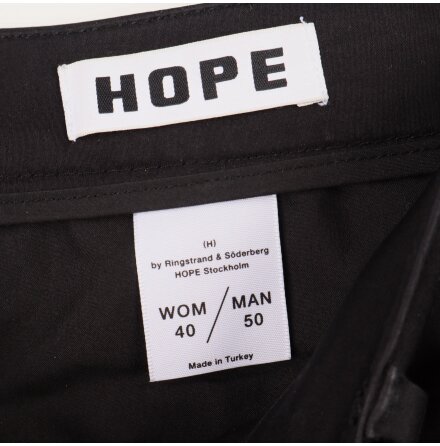 Hope - Svarta Byxor- stl. Wom 40/Man 50