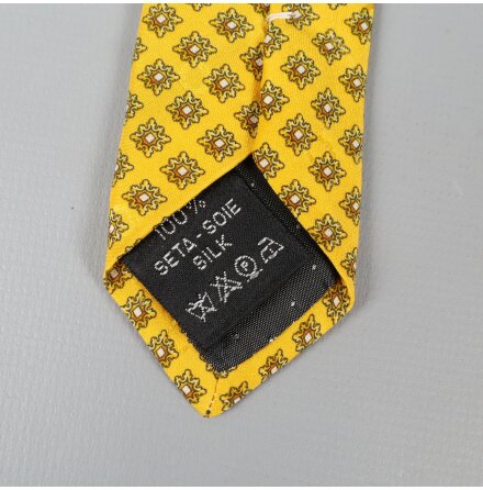 Gianni Versace - Slips - Accessoar - Silke - gul - Premium Vintage
