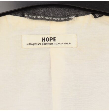 Hope - Kort gr kavaj - stl. 38