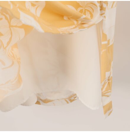 Stockh lm - Vit och Beige Klnning - Stl. S
