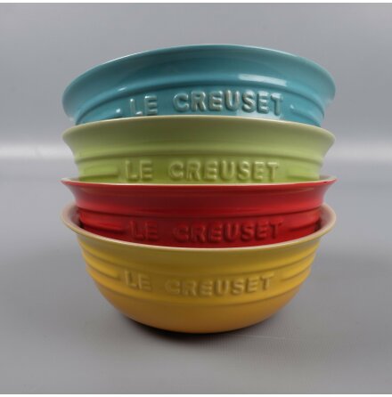 Le Creuset - Sklar i olika frger - 4st