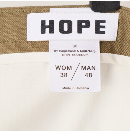 Hope - Olivgrna Byxor - stl. Wom 38/Man 48