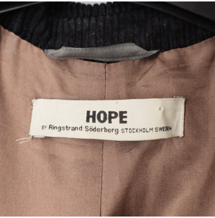 Hope By Ringstrand Sderberg - Svart manchesterkavaj - Stl. 52 
