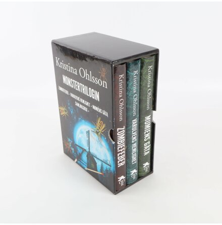 Bokpaket - Kristina Ohlsson - Monstertrilogin - Samlingsbox - Barn &amp; Ungdomsbcker