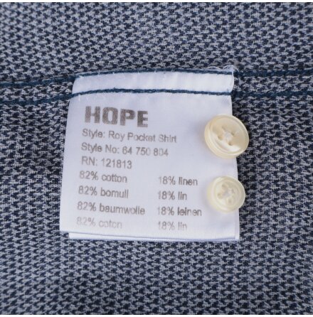 Hope - Blgr Skjorta - stl. 50