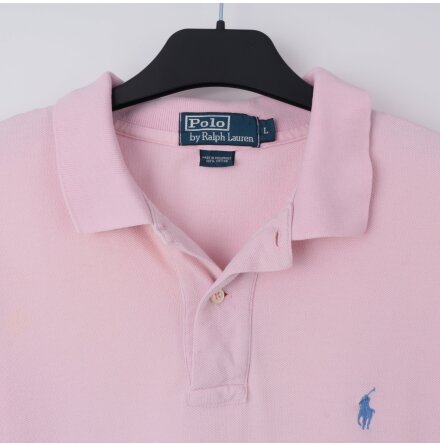 Ralph Lauren - Ljus rosa piktrja - stl. L
