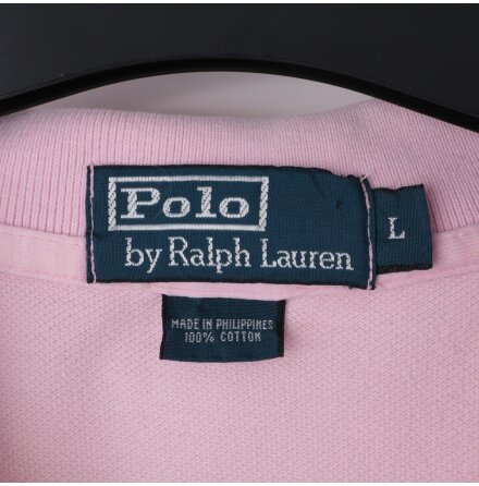 Ralph Lauren - Ljus rosa piktrja - stl. L
