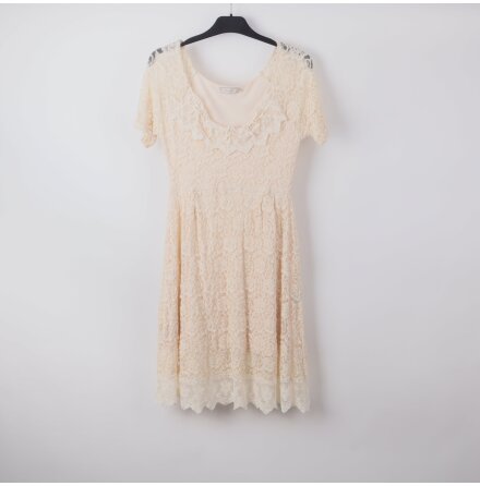 Cream - Off-White Spetsklnning - stl. M