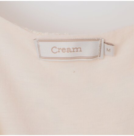 Cream - Off-White Spetsklnning - stl. M