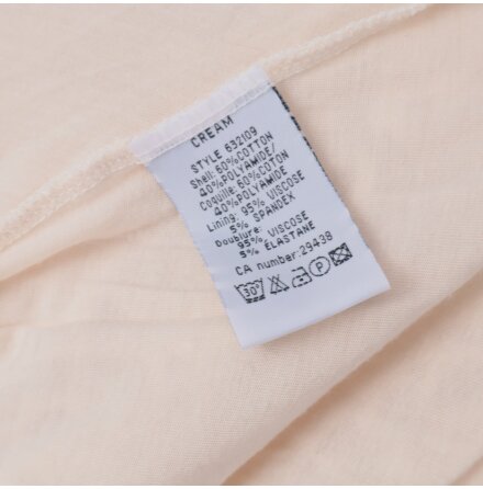Cream - Off-White Spetsklnning - stl. M