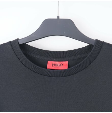 Hugo Boss - Svart Sweatshirt med Tryck - Stl. M