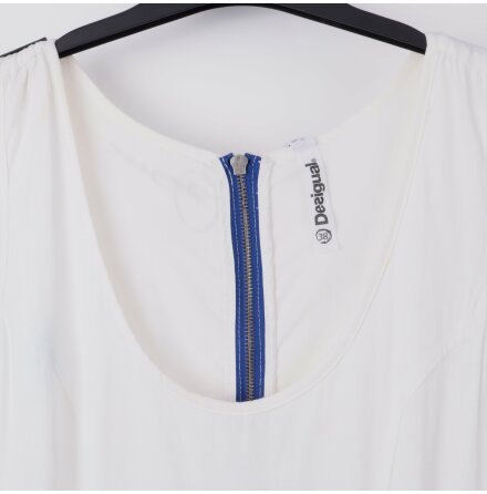 Desigual - Klänning med Fickor och Tryck - stl. 38