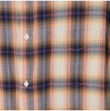 Wrangler - Rutig flanellskjorta - stl. XL