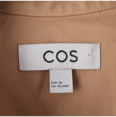 Cos - Beige Skjorta - stl. 38