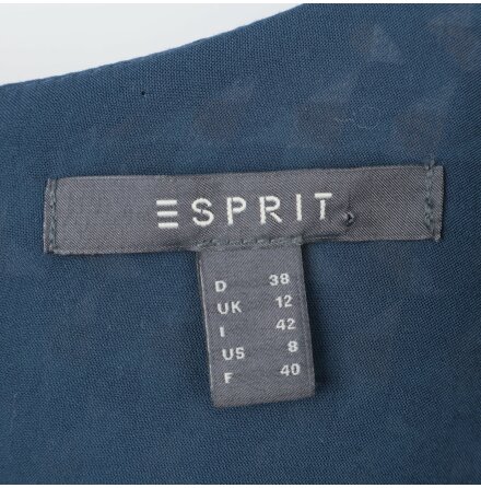 Esprit - Mönstrad Klänning - stl. 40