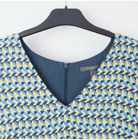 Esprit - Mönstrad Klänning - stl. 40
