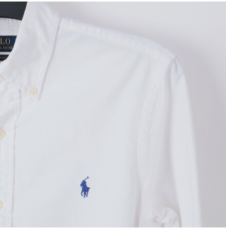 POLO RALPH LAUREN - Vit Skjorta - Stl. S