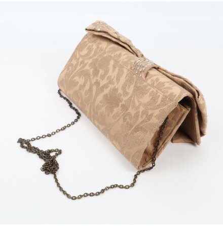 Accessorize - Beige Axelremsvka med Paljetter 