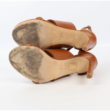 Rodebjer - Bruna Hgklackade Skor - Stl. 36