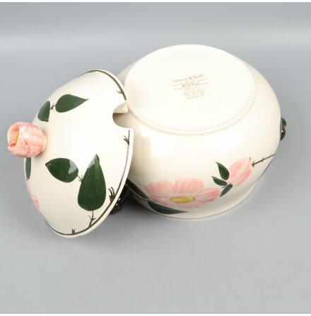 Villeroy &amp; Boch - Wild Rose - Terrin med lock 