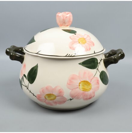 Villeroy &amp; Boch - Wild Rose - Terrin med lock 