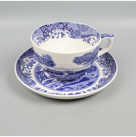 Spode - Italian - Jumbokopp med Fat