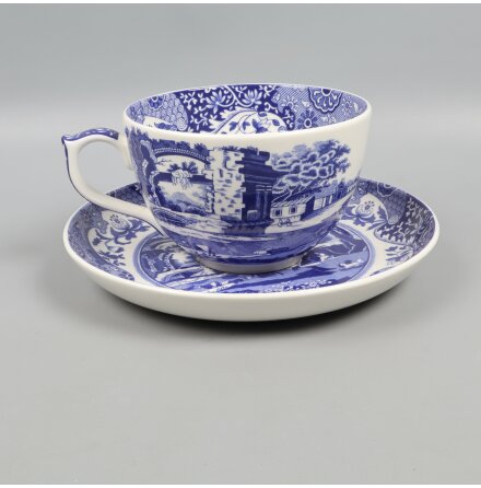 Spode - Italian - Jumbokopp med Fat