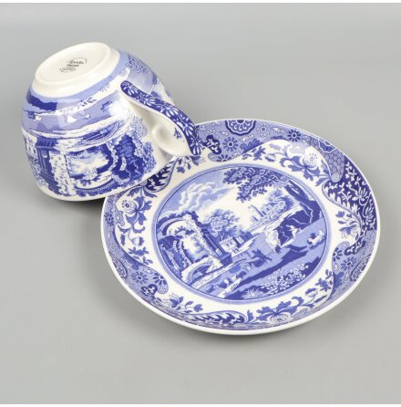 Spode - Italian - Jumbokopp med Fat