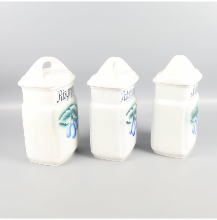 Speceriburkar - Risgryn - Potatismjl - Socker - 3st
