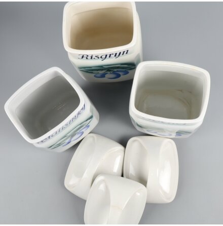 Speceriburkar - Risgryn - Potatismjl - Socker - 3st