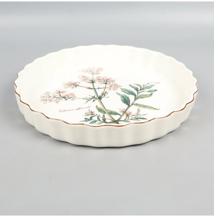 Villeroy &amp; Boch - Vilbofour Botanica - Pajform - Vit - Valeriana Officinalis 