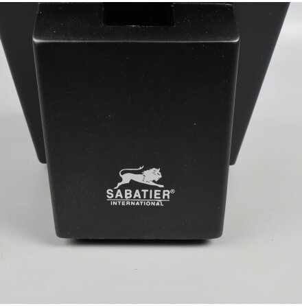 Sabatier International - Knivblock - 6 Platser - Svart - Bambu