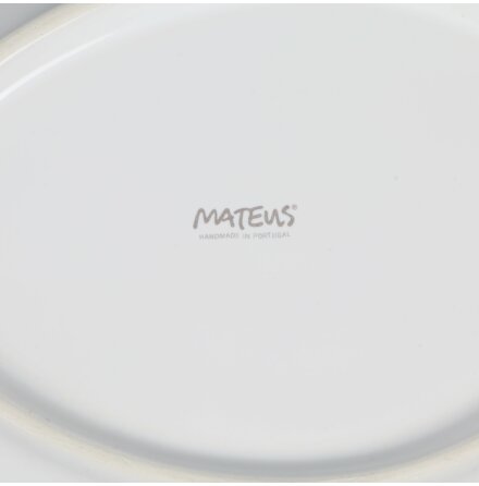 Mateus - Basic - Handgjord - Skl - Porslin - Vit