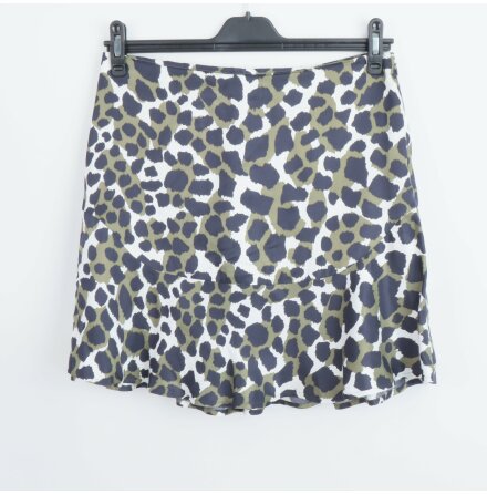By Malene Birger - Leopardmnstrad kort kjol - stl. 38