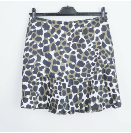 By Malene Birger - Leopardmnstrad kort kjol - stl. 38