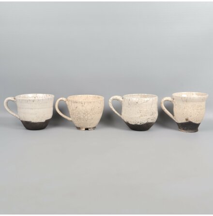 Marie Brinkebark - Handgjorda muggar i olika design - 4st