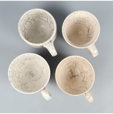 Marie Brinkebark - Handgjorda muggar i olika design - 4st