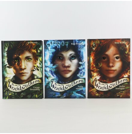 Bok-Box - Katja Brandis - Woodwalkers Del 1-3 - Barn &amp; Ungdom