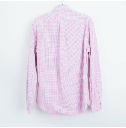 Ralph Lauren - Rosa rutig skjorta - stl. L/G