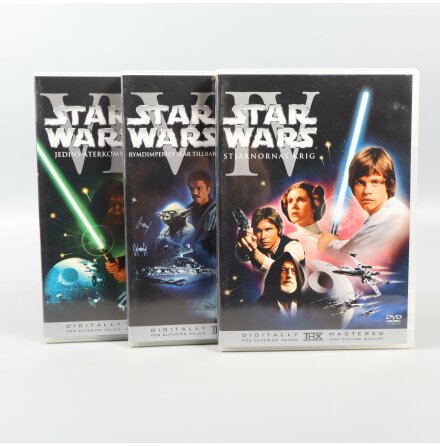 DVD-Box - Star Wars Trilogy - 3st filmer