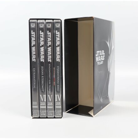 DVD-Box - Star Wars Trilogy + extra material - 4st filmer