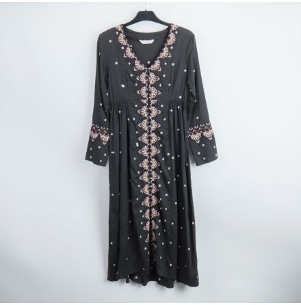 Odd Molly - Broderad Mrkgr Maxiklnning - Stl. XS
