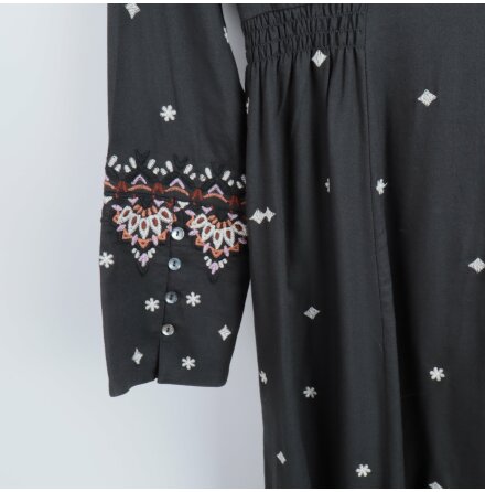 Odd Molly - Broderad Mrkgr Maxiklnning - Stl. XS