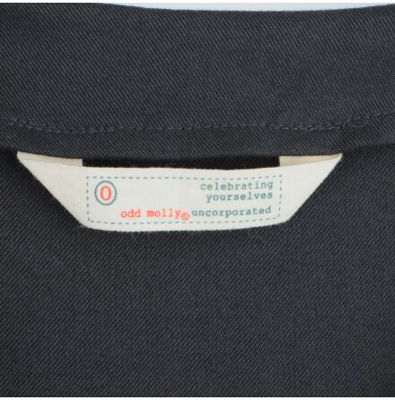 Odd Molly - Broderad Mrkgr Maxiklnning - Stl. XS