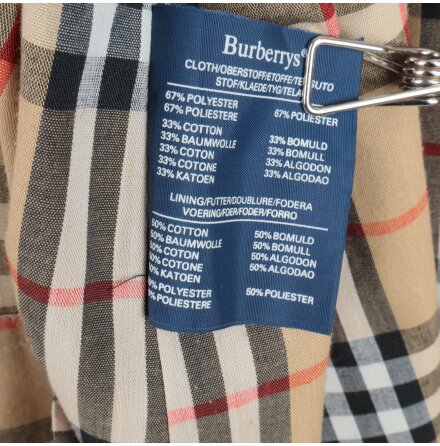 Burberry - Trenchcoat - Dam -Enkelknppt - Premium Vintage