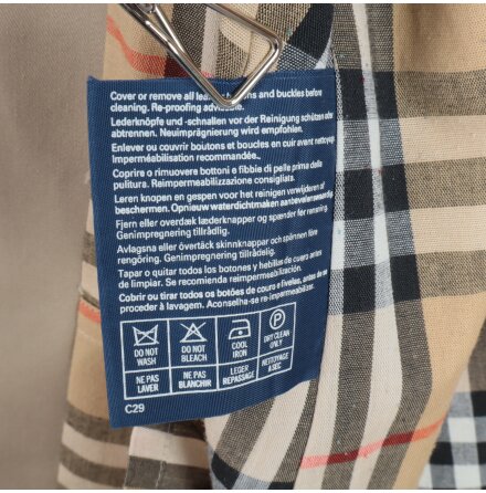 Burberry - Trenchcoat - Dam -Enkelknppt - Premium Vintage