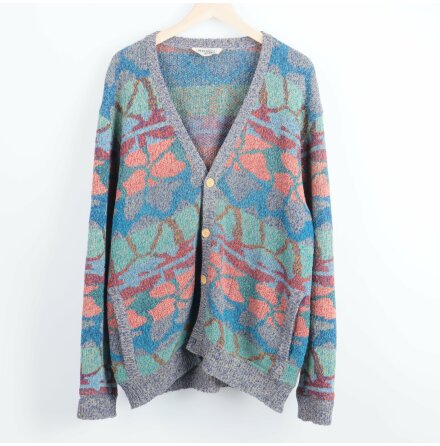 Missoni - Kofta - Zig Zag - Stickad - Herr - Premium Vintage