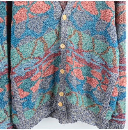 Missoni - Kofta - Zig Zag - Stickad - Herr - Premium Vintage